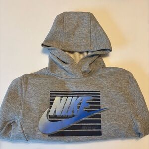 Nike Light Gray Fleece Hoodie